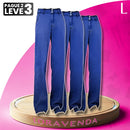 [Pague 2, Leve 3] Calça Jeans Feminina Arielle Wide Leg em Algodão e Poliéster (A Mais Soltinha!)