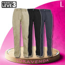 [Pague 2, Leve 3] Calça Feminina Cibele de Veludo com Cintura Alta em Poliéster e Elastano