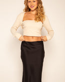 Top Bolero Lilita - AREIA
