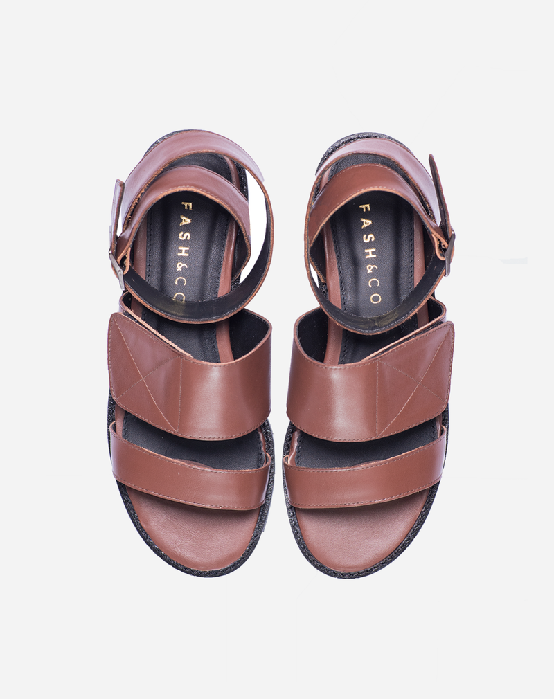 Sandália Los Angeles - MARROM